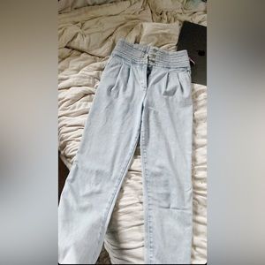 Sezane High Waisted Jeans size 38